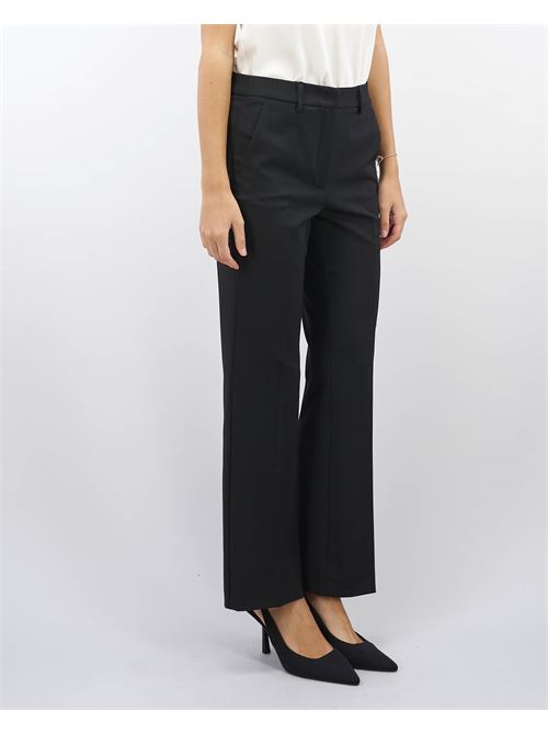 Pantalone dritto in lana tecnica Max Mara Weekend MAX MARA WEEKEND | Pantalone | ESTASI3